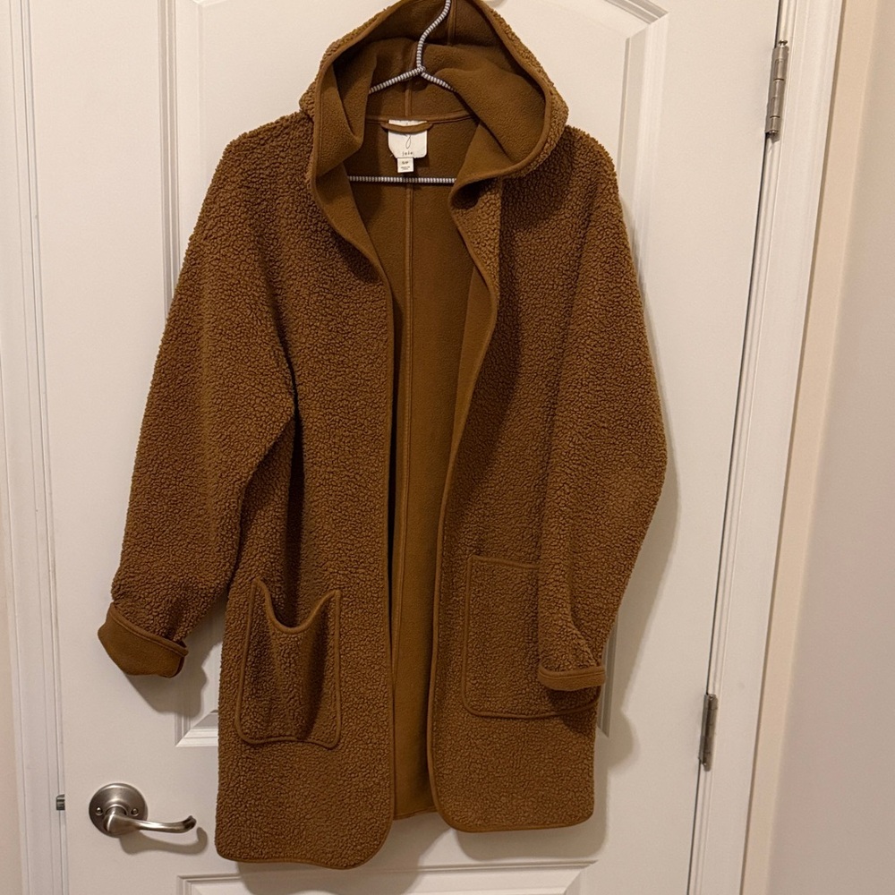Joie Borg Sherpa Teddy Cardigan Coat